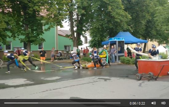 PS Leština - požární útok Nemile